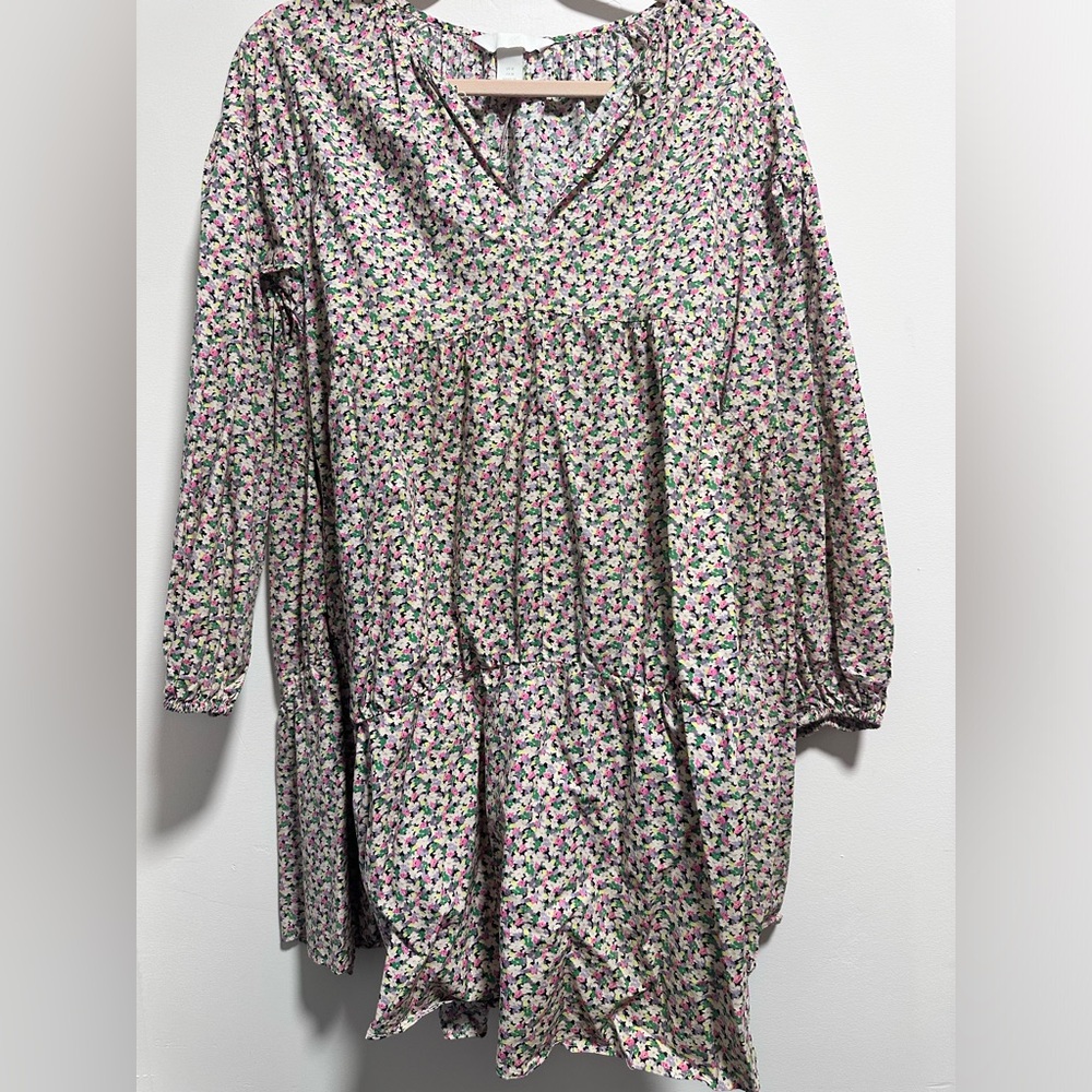 H&M mini flower dress summer